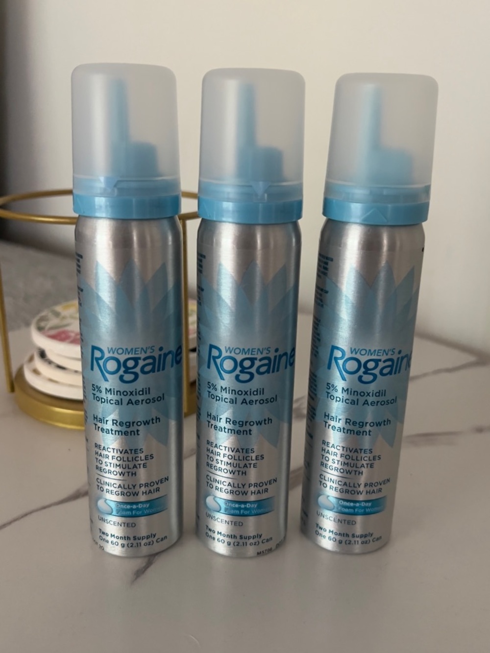 Women's Rogaine 5% Minoxidil Topical Aerosol - brand new